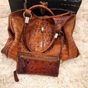 Matching Brahmin purse and wallet